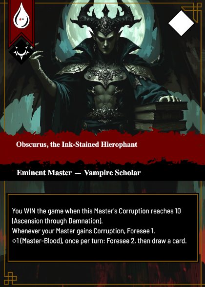 Obscurus, the Ink-Stained Hierophant